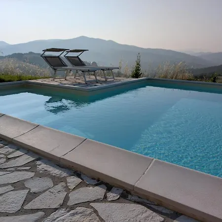 Catignano A6 - Modern Unit, Scenic Volterra Hills *